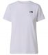 Camiseta entallada The North Face Simple Dome Evolution Mujer TNF White