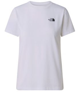 Camiseta entallada The North Face Simple Dome Evolution Mujer TNF White