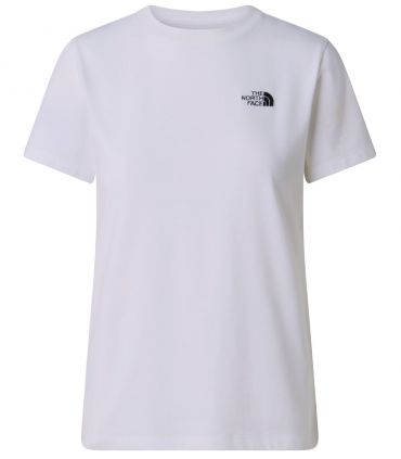 Camiseta entallada The North Face Simple Dome Evolution Mujer TNF White