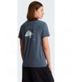 Compra online Camiseta The North Face Monte Regular Short Sleeve Tee Graphic Mujer Granite Grey en oferta al mejor precio