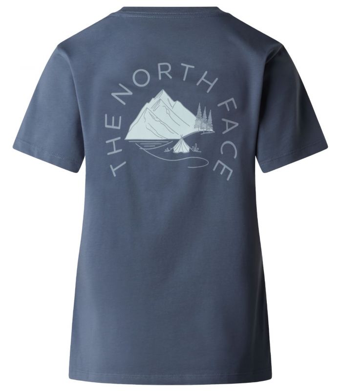 Compra online Camiseta The North Face Monte Regular Short Sleeve Tee Graphic Mujer Granite Grey en oferta al mejor precio