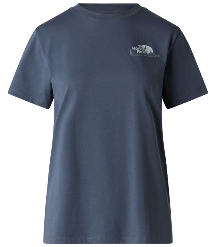 Compra online Camiseta The North Face Monte Regular Short Sleeve Tee Graphic Mujer Granite Grey en oferta al mejor precio