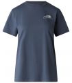 Compra online Camiseta The North Face Monte Regular Short Sleeve Tee Graphic Mujer Granite Grey en oferta al mejor precio