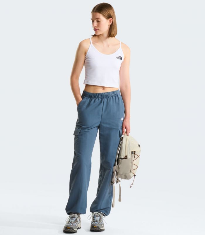 Compra online Top The North Face Corto De Tirantes Mujer TNF White en oferta al mejor precio