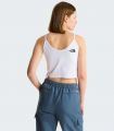 Compra online Top The North Face Corto De Tirantes Mujer TNF White en oferta al mejor precio
