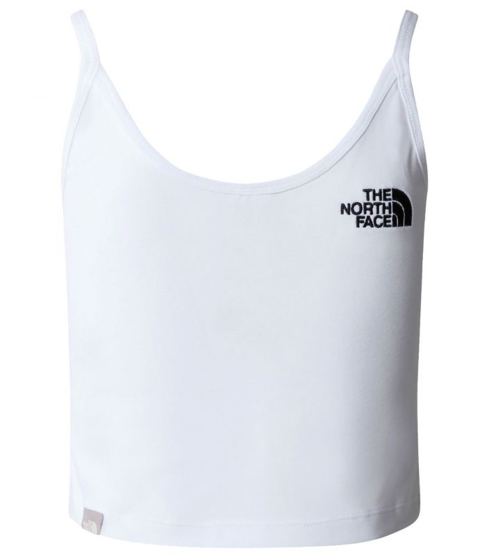 Compra online Top The North Face Corto De Tirantes Mujer TNF White en oferta al mejor precio