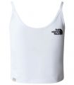 Compra online Top The North Face Corto De Tirantes Mujer TNF White en oferta al mejor precio