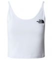 Compra online Top The North Face Corto De Tirantes Mujer TNF White en oferta al mejor precio
