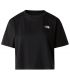 Camiseta corta y holgada The North Face Simple Dome Evolution Mujer TNF Black