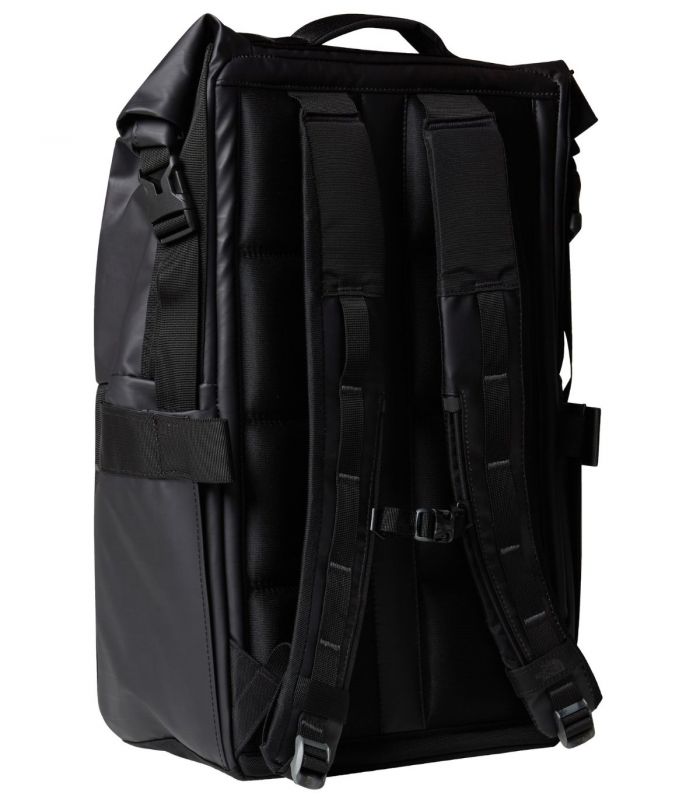 Compra online Mochila enrollable The North Face Base Camp Voyager TNF Black Asphalt Grey en oferta al mejor precio