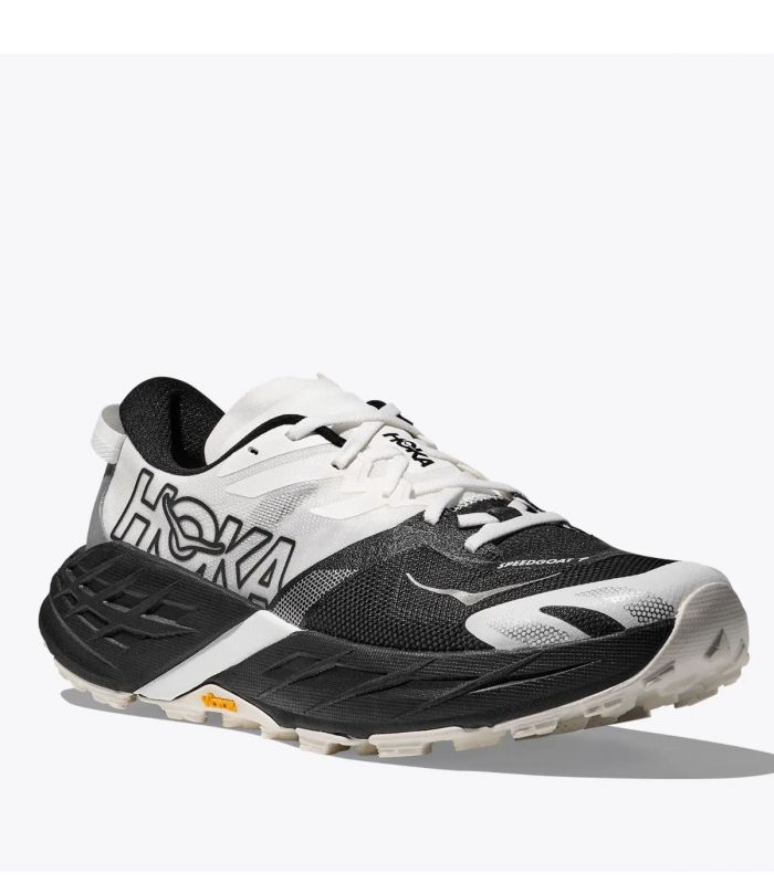 Compra online Zapatillas Hoka Speedgoat 7 Hombre Black White en oferta al mejor precio