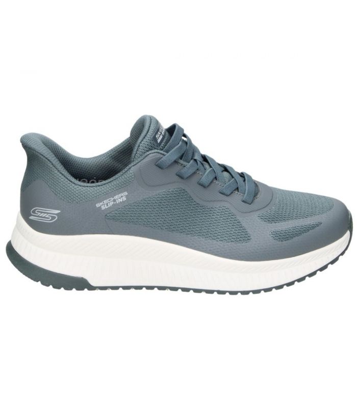 Compra online Zapatillas Skechers BOBS Sport Squad Chaos 4 Hombre Charcoal en oferta al mejor precio