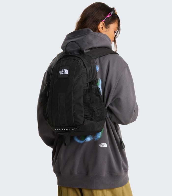 Compra online Minimochila The North Face Hot Shot TNF Black en oferta al mejor precio
