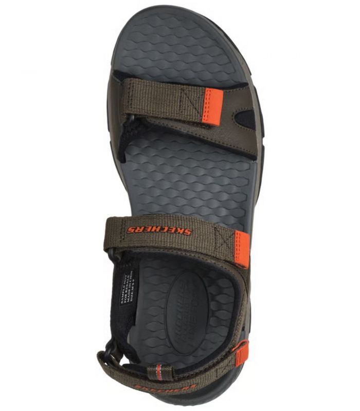 Compra online Sandalias Skechers Relaxed Fit Tresmen Ryer Hombre Oliva en oferta al mejor precio