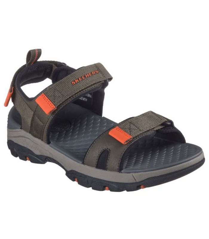 Compra online Sandalias Skechers Relaxed Fit Tresmen Ryer Hombre Oliva en oferta al mejor precio