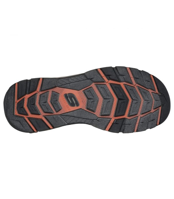Compra online Sandalias Skechers Relaxed Fit Tresmen Ryer Hombre Chocolate en oferta al mejor precio