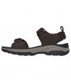 Compra online Sandalias Skechers Relaxed Fit Tresmen Ryer Hombre Chocolate en oferta al mejor precio