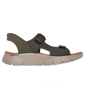 Sandalias Skechers Skechers Slip-ins GO WALK Flex SD Easy Entry Hombre Oliva