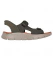 Compra online Sandalias Skechers Skechers Slip-ins GO WALK Flex SD Easy Entry Hombre Oliva en oferta al mejor precio