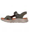 Compra online Sandalias Skechers Skechers Slip-ins GO WALK Flex SD Easy Entry Hombre Oliva en oferta al mejor precio
