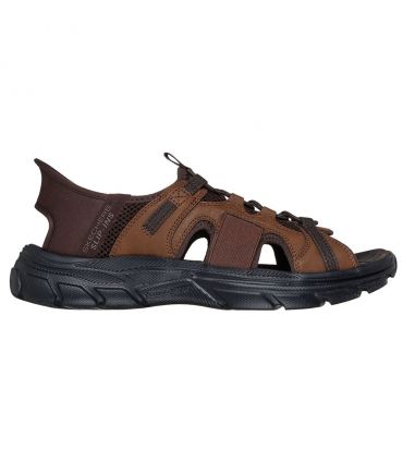 Sandalias Skechers Slip-ins RF Revolted Merrick Hombre Marrón