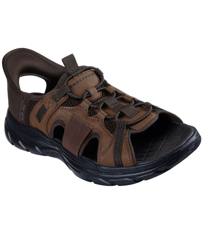 Compra online Sandalias Skechers Slip-ins RF Revolted Merrick Hombre Marrón en oferta al mejor precio