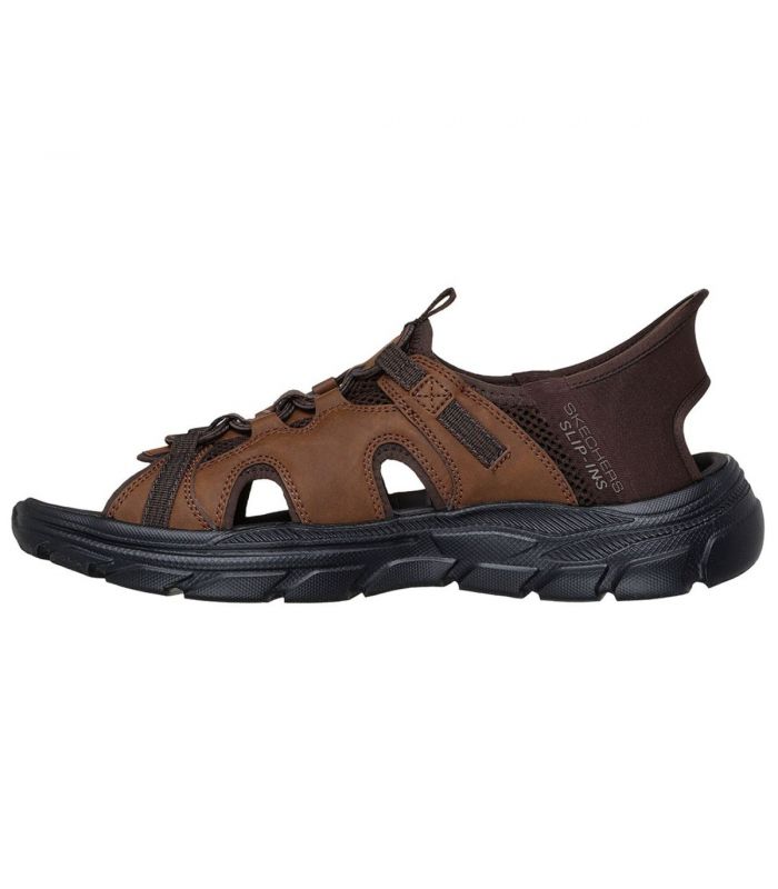 Compra online Sandalias Skechers Slip-ins RF Revolted Merrick Hombre Marrón en oferta al mejor precio