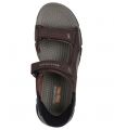Compra online Sandalias Skechers Slip-ins Relaxed Fit Tresmen Reece Hombre Chocolate en oferta al mejor precio
