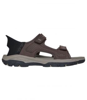 Sandalias Skechers Slip-ins Relaxed Fit Tresmen Reece Hombre Chocolate