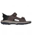Compra online Sandalias Skechers Slip-ins Relaxed Fit Tresmen Reece Hombre Chocolate en oferta al mejor precio