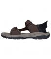 Compra online Sandalias Skechers Slip-ins Relaxed Fit Tresmen Reece Hombre Chocolate en oferta al mejor precio