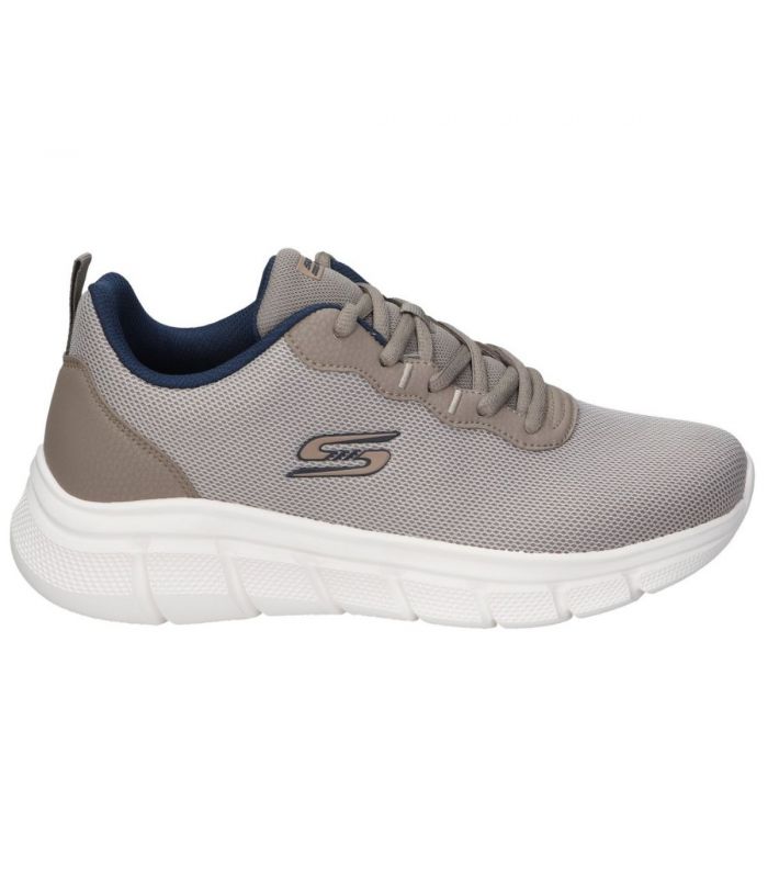 Compra online Zapatillas Skechers BOBS Sport B Flex - Icy Edge Hombre Taupe en oferta al mejor precio