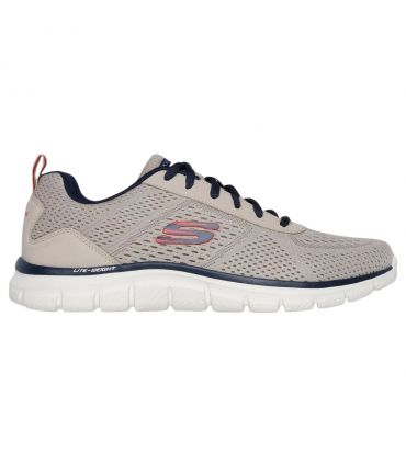 Zapatillas Skechers Track Leshur Hombre Taupe