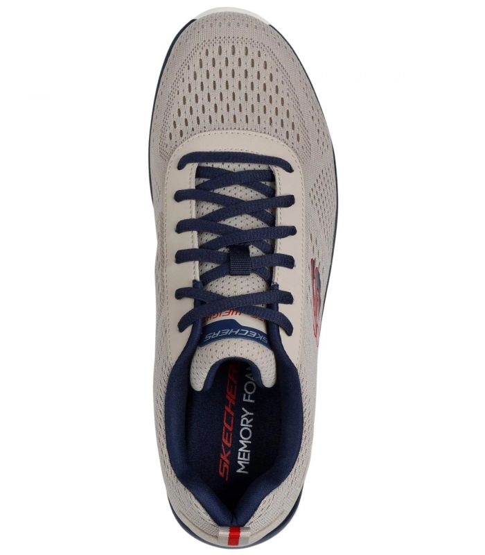 Compra online Zapatillas Skechers Track Leshur Hombre Taupe en oferta al mejor precio