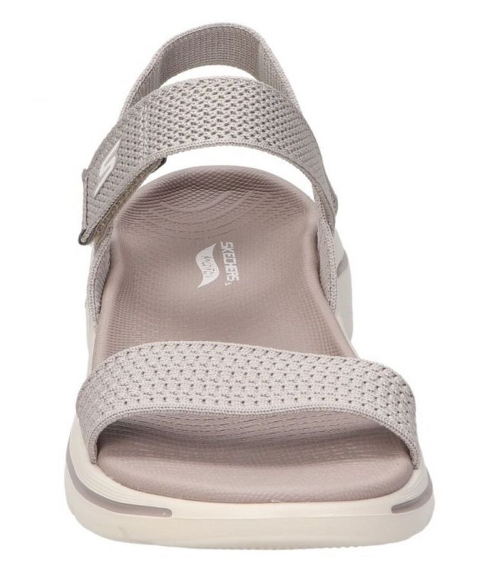 Compra online Sandalias Skechers GO WALK Arch Fit 2.0 Sandal Annie Mujer Taupe en oferta al mejor precio