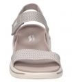 Compra online Sandalias Skechers GO WALK Arch Fit 2.0 Sandal Annie Mujer Taupe en oferta al mejor precio