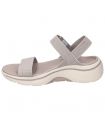 Compra online Sandalias Skechers GO WALK Arch Fit 2.0 Sandal Annie Mujer Taupe en oferta al mejor precio