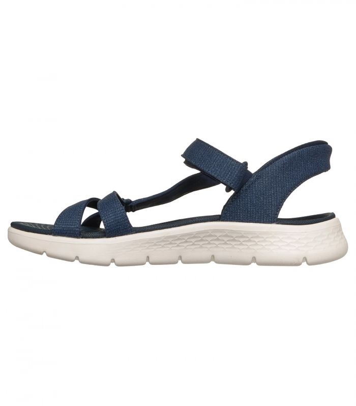 Compra online Sandalias Skechers Slip-ins: GO WALK Flex Sandal - Illuminate Mujer Navy en oferta al mejor precio