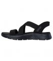 Compra online Sandalias Skechers Slip-ins: GO WALK Flex Sandal - Glimmer Mujer Negro en oferta al mejor precio