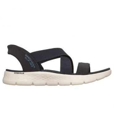 Sandalias Skechers Slip-ins: GO WALK Flex Sandal - Glimmer Mujer Navy