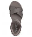 Compra online Sandalias Skechers Slip-ins Ultra Flex 3.0 Summerville Mujer Taupe Oscuro en oferta al mejor precio