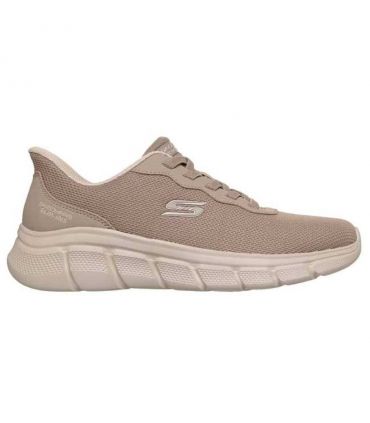 Zapatillas Skechers Slip-ins: BOBS Sport B Flex - Flex Lucy Mujer Taupe