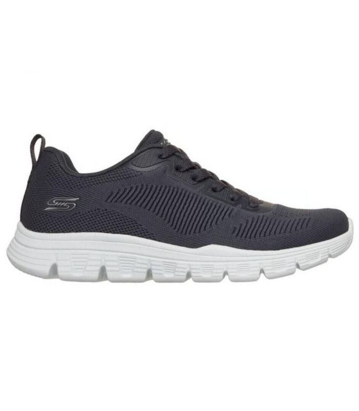 Compra online Zapatillas Skechers BOBS Sport B Lite Mujer Gris en oferta al mejor precio