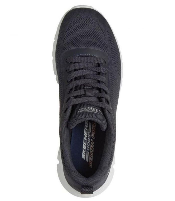 Compra online Zapatillas Skechers BOBS Sport B Lite Mujer Gris en oferta al mejor precio