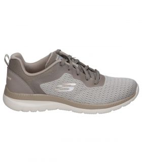 Zapatillas Skechers Bountiful Quick Path Mujer Taupe