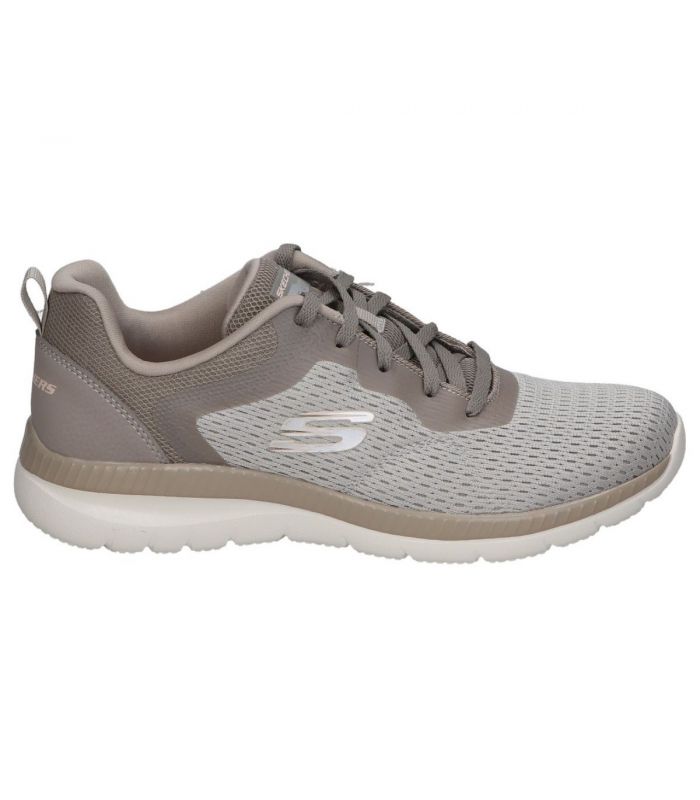 Compra online Zapatillas Skechers Bountiful Quick Path Mujer Taupe en oferta al mejor precio