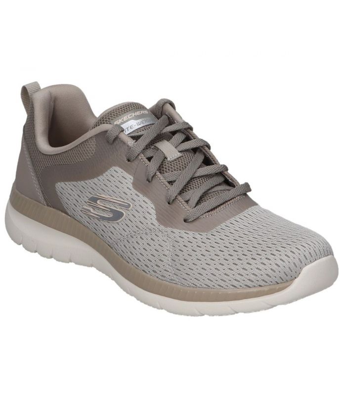 Compra online Zapatillas Skechers Bountiful Quick Path Mujer Taupe en oferta al mejor precio