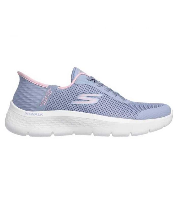 Compra online Zapatillas Skechers Go Walk Flex Mujer Violeta en oferta al mejor precio