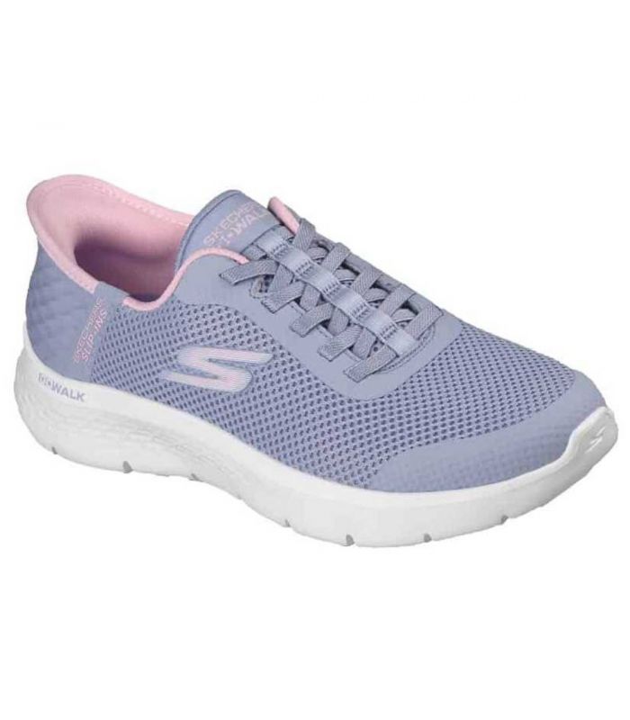 Compra online Zapatillas Skechers Go Walk Flex Mujer Violeta en oferta al mejor precio