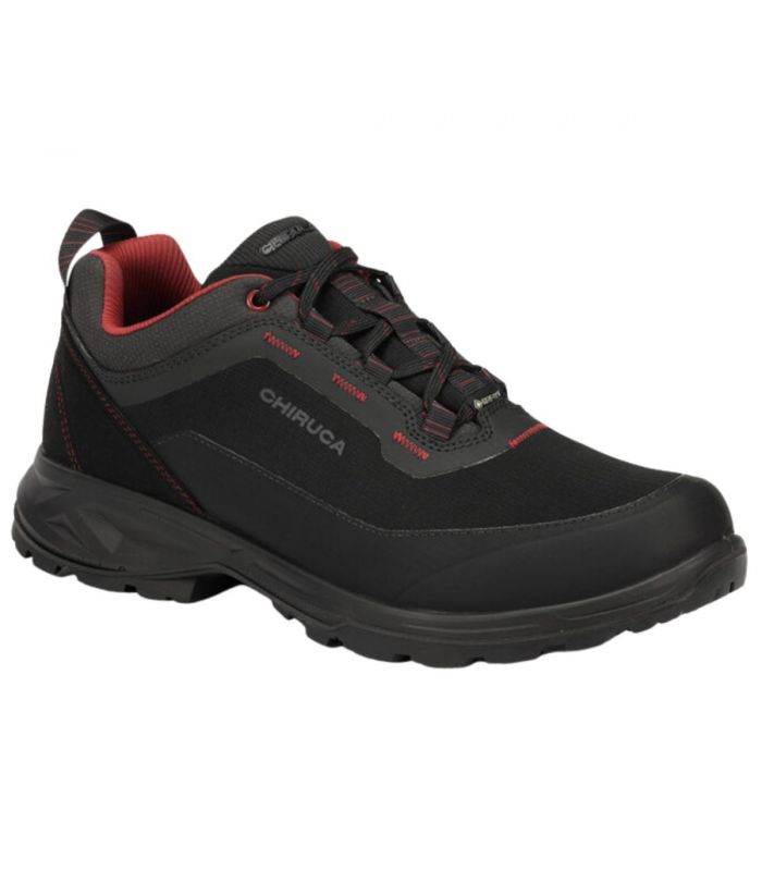 Compra online Zapatillas Chiruca Canyon 09 Gtx Hombre Negro Rojo en oferta al mejor precio